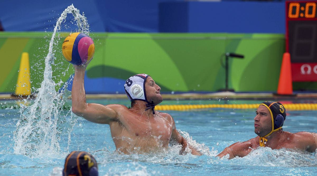 Water Polo - Men's Preliminary Round - Group B USA v Spain